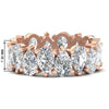 Load image into Gallery viewer, 10-carat-alternating-pear-shaped-diamond-eternity-band-in-rose-gold-FDEWB10554PE-10.00CT-NL-RG-HW