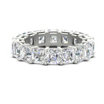 Load image into Gallery viewer, 10-carat-asscher-cut-diamond-eternity-wedding-band-in-white-gold-FDEWB8321AS-10.00CT-NL-WG