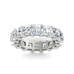 Load image into Gallery viewer, 10-carat-asscher-cut-diamond-eternity-wedding-band-in-white-gold-FDEWB8321ASANGLE5-10.00CT-NL-WG