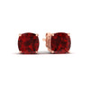 Load image into Gallery viewer, 10-carat-cushion-cut-ruby-basket-stud-earring-in-rose-gold-fdear10411cugrudrangle1-10.00ct-nl-rg.jpg