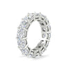 Load image into Gallery viewer, 10-carat-diamond-eternity-wedding-band-in-white-gold-FDEWB9296CUANGLE2-10.0CT-NL-WG