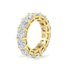 Load image into Gallery viewer, 10-carat-diamond-eternity-wedding-band-in-yellow-gold-FDEWB9296CUANGLE2-10.0CT-NL-YG