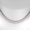 Load image into Gallery viewer, 10-carat-diamond-graduated-tennis-necklace-in-FDNK11334-(0.07CT)ANGLE1-NL-RG
