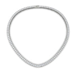 Load image into Gallery viewer, 10-carat-diamond-graduated-tennis-necklace-in-FDNK11334-(0.07CT)ANGLE1-NL-WG