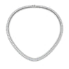 Load image into Gallery viewer, 10-carat-diamond-graduated-tennis-necklace-in-FDNK11334-(0.07CT)ANGLE1-NL-WG