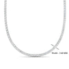 Load image into Gallery viewer, 10-carat-diamond-graduated-tennis-necklace-in-FDNK11334-(0.07CT)ANGLE1-NL-WG