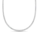 Load image into Gallery viewer, 10-carat-diamond-graduated-tennis-necklace-in-FDNK11334-(0.07CT)ANGLE1-NL-WG
