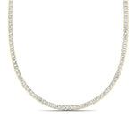 Load image into Gallery viewer, 10-carat-diamond-graduated-tennis-necklace-in-FDNK11334-(0.07CT)ANGLE1-NL-YG