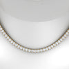 Load image into Gallery viewer, 10-carat-diamond-graduated-tennis-necklace-in-FDNK11334-(0.07CT)ANGLE1-NL-YG