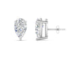 Load image into Gallery viewer, Diamond Pear Cut 3 Prong Earring