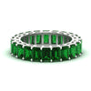 Load image into Gallery viewer, 10-carat-emerald-cut-eternity-emerald-wedding-band-ring-in-white-gold-FDEWB9293EMGEMGR-10.00CT-NL-WG.jpg