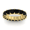 Load image into Gallery viewer, 10-carat-princess-cut-black-onyx-eternity-ring-band-in-yellow-gold-FD10203PRBGBLACKANGLE5-10.00CT-NL-YG.jpg