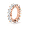 Load image into Gallery viewer, 10-carat-princess-cut-diamond-eternity-ring-band-in-rose-gold-FD10203PRBANGLE2-10.00CT-NL-RG.jpg