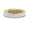 Load image into Gallery viewer, 10-carat-princess-cut-diamond-eternity-ring-band-in-yellow-gold-FD10203PRB-10.00CT-NL-YG.jpg