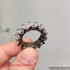 Load image into Gallery viewer, 10-carat-princess-cut-eternity-black-lab-diamond-band-fd10247pr-10-00-ct-bg-2