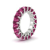 Load image into Gallery viewer, 10-carat-princess-cut-pink-sapphire-eternity-ring-band-in-white-gold-FD10203PRBGSADRPIANGLE2-10.00CT-NL-WG.jpg