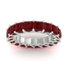 Load image into Gallery viewer, 10-carat-princess-cut-ruby-eternity-ring-band-in-white-gold-FD10203PRBGRUDRANGLE5-10.00CT-NL-WG.jpg