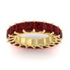 Load image into Gallery viewer, 10-carat-princess-cut-ruby-eternity-ring-band-in-yellow-gold-FD10203PRBGRUDRANGLE5-10.00CT-NL-YG.jpg