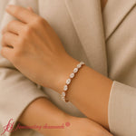 Load image into Gallery viewer, 10-ct-oval-diamond-basket-tennis-bracelet-in-rose-gold-fdbrc10444-10-00-ct-fancy1-nl-rg