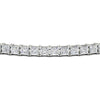 Load image into Gallery viewer, 10-ct-princess-cut-diamond-tennis-bracelet-in-white-gold-FDBRC10450PRANGLE5-10.00CT-NL-WG_ad97e360-8f50-4f1b-a027-aa773de1f96f