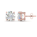 Load image into Gallery viewer, Round Diamond Stud Earring For Women