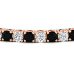 Load image into Gallery viewer, 10-ct.-diamond-tennis-bracelet-with-black-diamond-in-rose-gold-FDBRC8635ROGBLACKANGLE5-10.00_20CT-NL-RG
