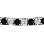 Load image into Gallery viewer, 10-ct.-diamond-tennis-bracelet-with-black-diamond-in-white-gold-FDBRC8635ROGBLACKANGLE5-10.00_20CT-NL-WG