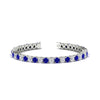 Load image into Gallery viewer, 10-ct.-diamond-tennis-bracelet-with-sapphire-in-white-gold-FDBRC8635ROGSABL-10.00_20CT-NL-WG
