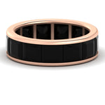 Load image into Gallery viewer, 10-ctw-channel-set-princess-cut-black-diamond-eternity-ring-in-rose-gold-FDEWB160PRGBLACK-10.00CT-NL-RG.jpg?v=1766128429