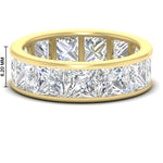 Load image into Gallery viewer, 10-ctw-channel-set-princess-cut-diamond-eternity-ring-in-yellow-gold-FDEWB160PR-10.00CT-NL-YG-HW.jpg?v=1766128429