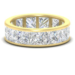Load image into Gallery viewer, 10-ctw-channel-set-princess-cut-diamond-eternity-ring-in-yellow-gold-FDEWB160PR-10.00CT-NL-YG.jpg?v=1766128429