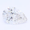 Load image into Gallery viewer, 0.64 Carat Pear Cut Lab Diamond VVS2 G