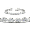 Load image into Gallery viewer, 11-carat-classic-teardrop-link-east-west-diamond-bracelet-in-platinum-FDBRCPE10581ANGLE2-11.00CT-NL-WG.jpg?v=1776855820