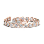 Load image into Gallery viewer, 12-50-ct-bezel-tennis-bracelet-heart-shaped-diamond-in-rose-gold-fdbrc10581htangle2-12-50-ct-nl-rg