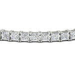 Load image into Gallery viewer, 12 Carat Princess Cut Basket Tennis Bracelet