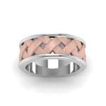 Load image into Gallery viewer, 2 Tone X Pattern Comfort Fit Band