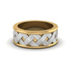 Load image into Gallery viewer, 2 Tone X Pattern Comfort Fit Band
