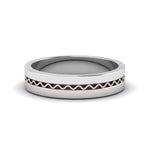 Load image into Gallery viewer, Mens Wave Comfort Fit Wedding Ring