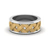 Load image into Gallery viewer, 2 Tone X Pattern Comfort Fit Band