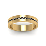 Load image into Gallery viewer, Mens Wave Comfort Fit Wedding Ring