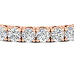 Load image into Gallery viewer, 15-Ct.Exclusive-Diamond-Tennis-Bracelet-In-Rose-Gold-FDBRC8635ROANGLE5-15.00-CT-NL-RG