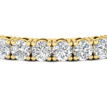 Load image into Gallery viewer, 15-Ct.Exclusive-Diamond-Tennis-Bracelet-In-Yellow-Gold-FDBRC8635ROANGLE5-15.00-CT-NL-YG