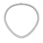 Load image into Gallery viewer, 15-carat-graduated-diamond-tennis-necklace-in-FDNK11334-(0.12CT)ANGLE1-NL-WG