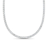Load image into Gallery viewer, 15-carat-graduated-diamond-tennis-necklace-in-FDNK11334-(0.12CT)ANGLE1-NL-WG