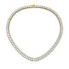 Load image into Gallery viewer, 15-carat-graduated-diamond-tennis-necklace-in-FDNK11334-(0.12CT)ANGLE1-NL-YG