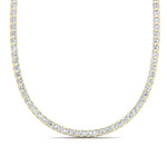 Load image into Gallery viewer, 15-carat-graduated-diamond-tennis-necklace-in-FDNK11334-(0.12CT)ANGLE1-NL-YG