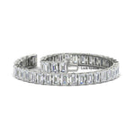 Load image into Gallery viewer, 17-ct-emerald-cut-tennis-diamond-bracelet-basket-set-in-white-gold-FDBRC10449EMANGLE4-17.00CT-NL-WG.jpg
