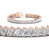 Load image into Gallery viewer, 19.20-carat-emerald-diagonal-tennis-bracelet-in-rose-gold-fdbrc11518angle2-19-20-ct-nl-rg.jpg?v=1764932068