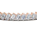 Load image into Gallery viewer, 19.20-carat-emerald-diagonal-tennis-bracelet-in-rose-gold-fdbrc11518angle5-19-20-ct-nl-rg.jpg?v=1764932068