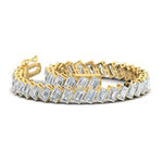 Load image into Gallery viewer, 19.20-carat-emerald-diagonal-tennis-bracelet-in-yellow-gold-fdbrc11518angle4-19-20-ct-nl-yg.jpg?v=1764932068